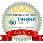 Rated Best Business of 2026 website badge.